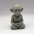 Khỉ Thiền Zen Monkey Monk - Thumbnail 1