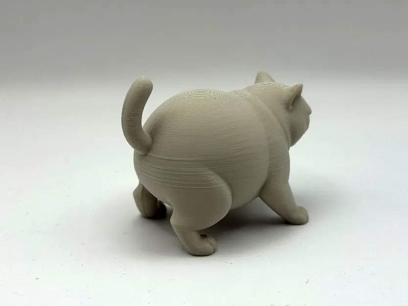 Mô hình Angry Chonky Cat - Chú mèo béo cáu kỉnh cực hài hước - Image 2