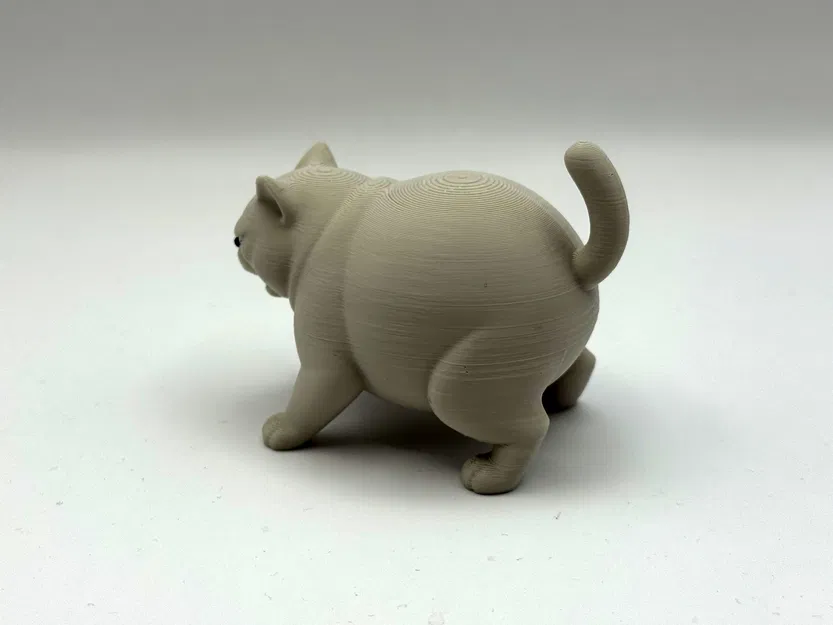 Mô hình Angry Chonky Cat - Chú mèo béo cáu kỉnh cực hài hước - Image 5