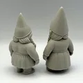 Bộ đôi tượng chú lùn nữ trang trí 3D dễ thương cho nhà và vườn - Thumbnail 3