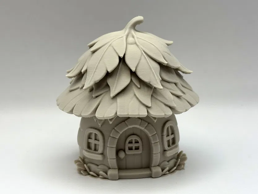 Ngôi nhà Tiên mái lá (Leaf-Top Fairy Cottage) - Image 1