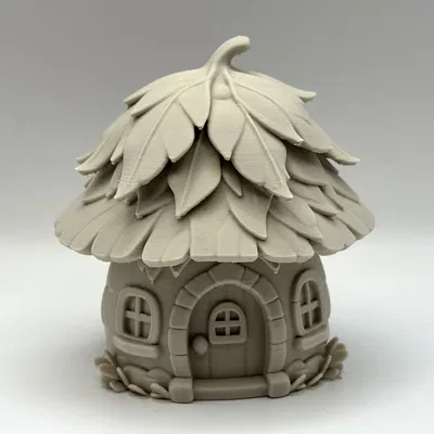 Ngôi nhà Tiên mái lá (Leaf-Top Fairy Cottage)