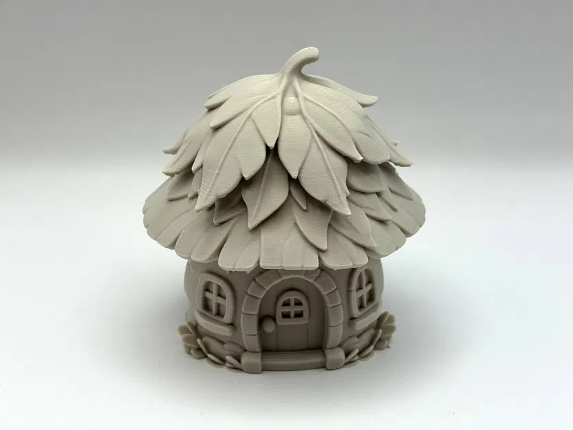 Ngôi nhà Tiên mái lá (Leaf-Top Fairy Cottage) - Image 2