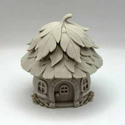 Ngôi nhà Tiên mái lá (Leaf-Top Fairy Cottage)