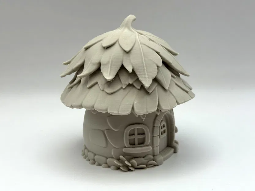 Ngôi nhà Tiên mái lá (Leaf-Top Fairy Cottage) - Image 4