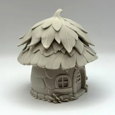 Ngôi nhà Tiên mái lá (Leaf-Top Fairy Cottage)