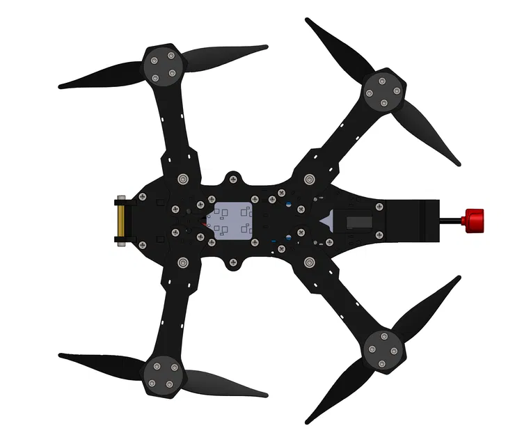 FPV drone 6 inch - Thiết kế khung in 3D (Được GreatScott! giới thiệu) - Image 6