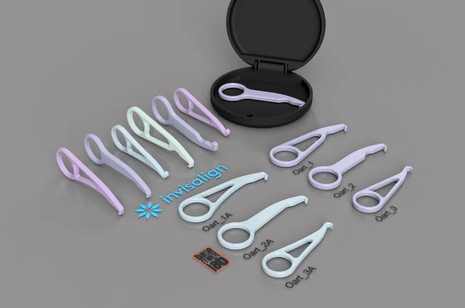 Dụng cụ tháo khay niềng răng trong suốt - Thiết kế công thái học - Image 1