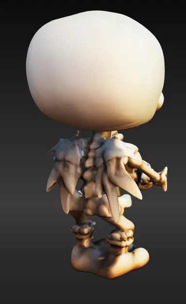 Mô hình ESQUELETO: Bộ xương nhỏ đáng yêu cầm hoa hồng - Image 8