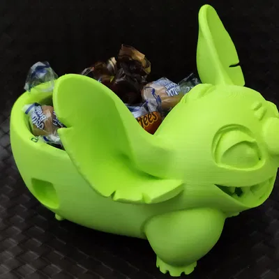 Bát đựng kẹo hình Stitch