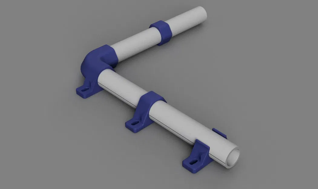 Kẹp ống nhựa Ø20mm hình lục giác - Image 4