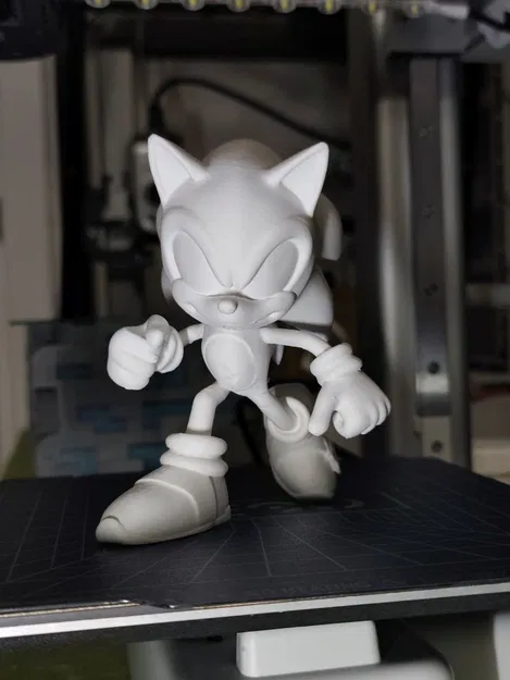 Mô hình Sonic 3D siêu ngầu dành cho fan hâm mộ - Image 1