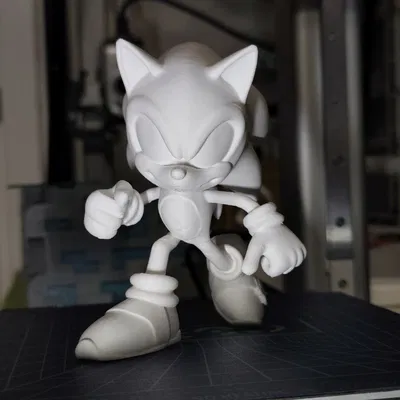 Mô hình Sonic 3D siêu ngầu dành cho fan hâm mộ
