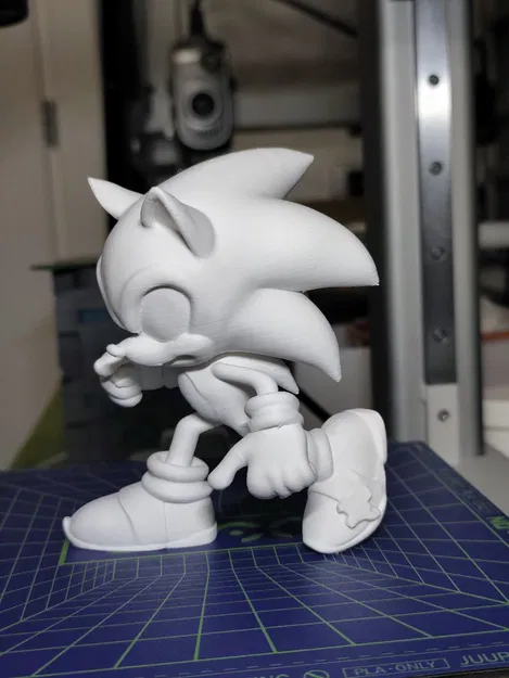 Mô hình Sonic 3D siêu ngầu dành cho fan hâm mộ - Image 2