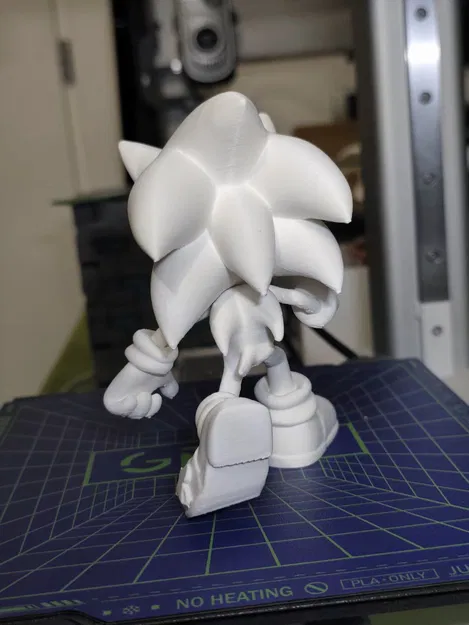 Mô hình Sonic 3D siêu ngầu dành cho fan hâm mộ - Image 3