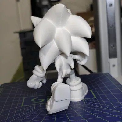 Mô hình Sonic 3D siêu ngầu dành cho fan hâm mộ