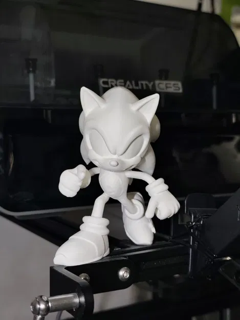 Mô hình Sonic 3D siêu ngầu dành cho fan hâm mộ - Image 5