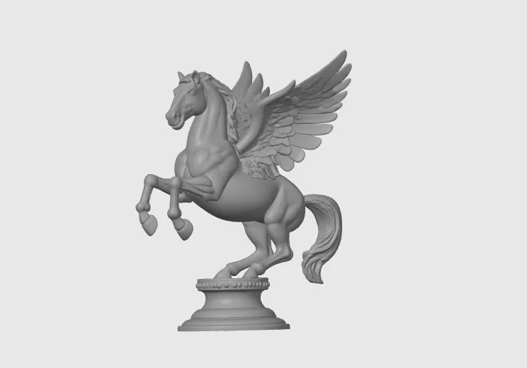 Mô hình tượng Pegasus 7cm - Tuyệt tác thần thoại Hy Lạp cho bàn làm việc - Image 1