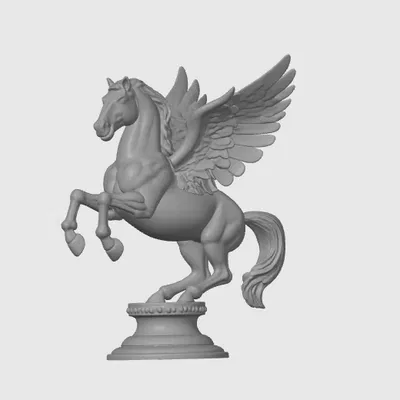 Mô hình tượng Pegasus 7cm - Tuyệt tác thần thoại Hy Lạp cho bàn làm việc