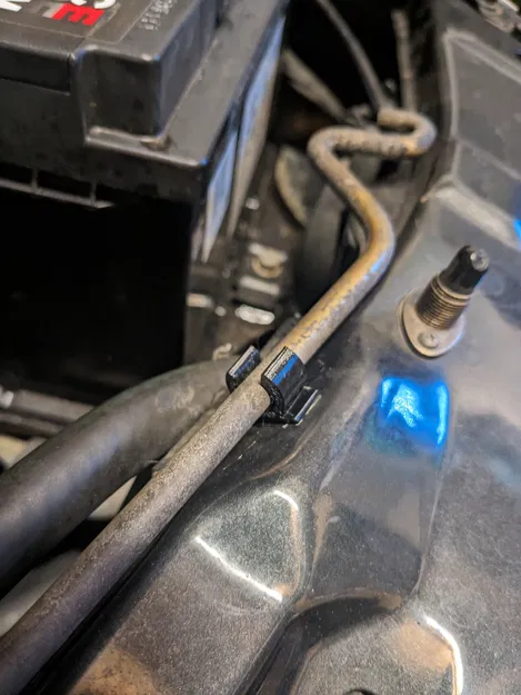 Kẹp giữ thanh chống nắp capo (Bonnet prop rod clip) - Image 2