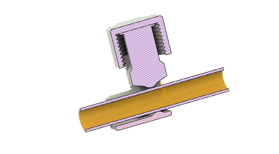 Van kẹp ống tưới vườn (Pinch valve for garden hose) - Image 2