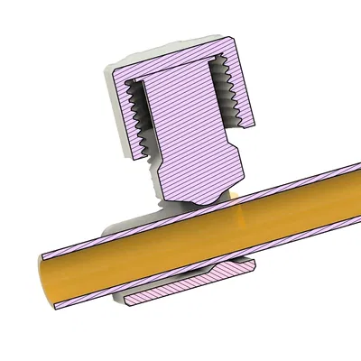 Van kẹp ống tưới vườn (Pinch valve for garden hose)