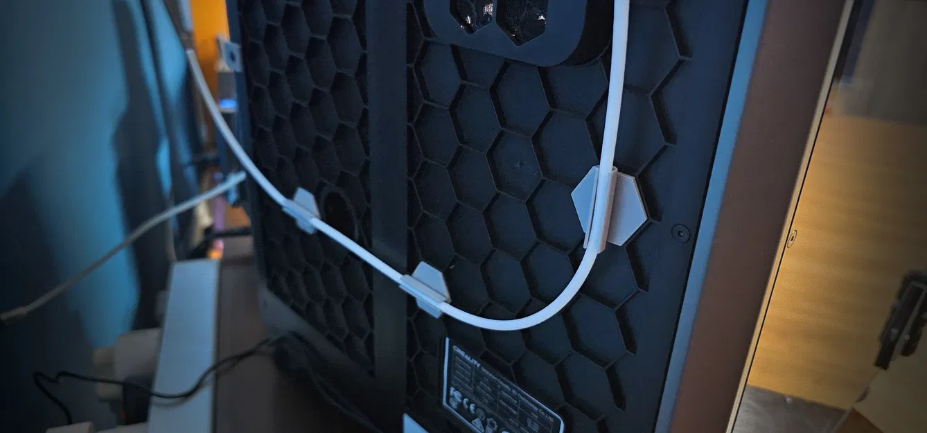 Kẹp ống PTFE cho khung tổ ong phía sau máy K1C - Image 3