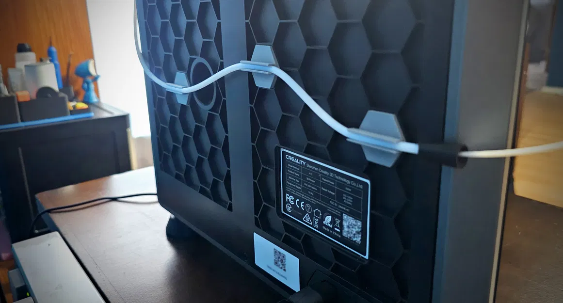 Kẹp ống PTFE cho khung tổ ong phía sau máy K1C - Image 4