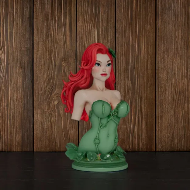 Mô hình tượng Poison Ivy 12cm - Thiết kế chi tiết cho fan DC Comics - Image 1