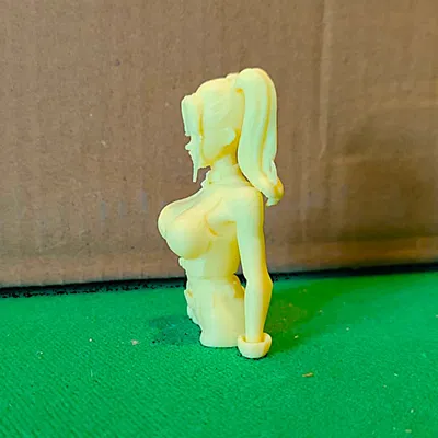 Mô hình 3D tượng bán thân Harley Quinn đẹp mắt để trang trí