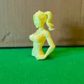 Mô hình tượng bán thân Harley Quinn 3D (12cm) - Thumbnail 2