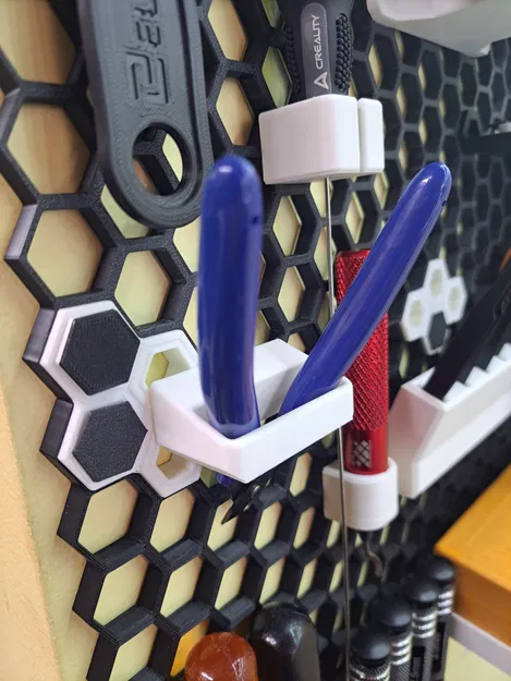 Giá treo kìm cắt (Flush Cutters Holder) tối ưu cho bảng Honeycomb Storage Wall - Image 1
