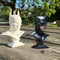 Tượng Bán Thân Batman – Mô Hình Điêu Khắc Cách Điệu Tối Giản - Thumbnail 1