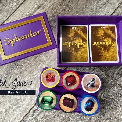 Hộp đựng game Splendor v3