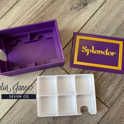 Hộp đựng game Splendor v3