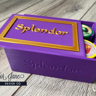 Hộp đựng game Splendor v3