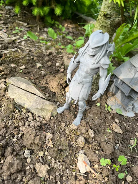 Mô hình chiến binh không gian Predator chân thực - Image 3