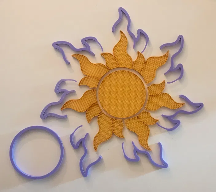 Bảng cắm huy hiệu Disney (Ngôi sao từ phim Tangled) - Image 4