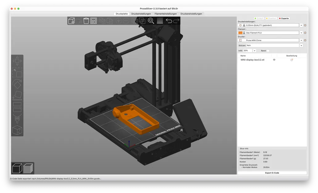 Hộp đựng màn hình MINI cho màn hình clone 3.2 inch (FYSETC) - Image 3