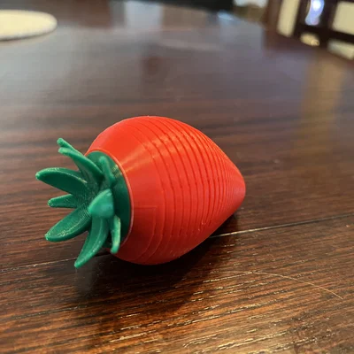 Strawberry Slinky - Mẫu lò xo hình quả dâu tây