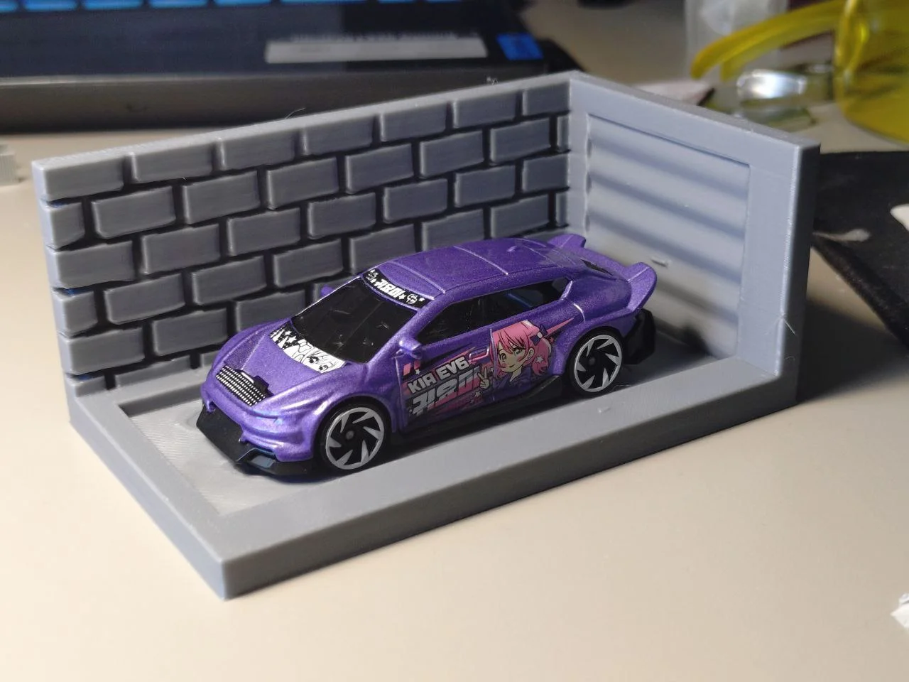 Mô hình Gara trưng bày xe hơi tỷ lệ 1/64 cho Hotwheels 1