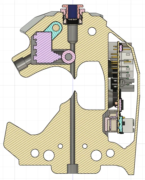 (Tương thích Stealthburner) Cảm biến dây tóc Galileo 2 D2HW-C201H + Hỗ trợ FilamATrix & EBB USB - Image 2