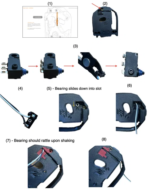 (Tương thích Stealthburner) Cảm biến dây tóc Galileo 2 D2HW-C201H + Hỗ trợ FilamATrix & EBB USB - Image 4