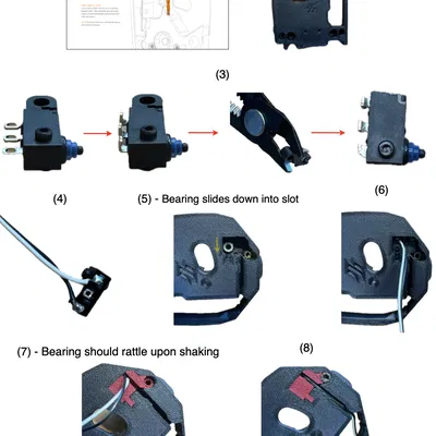 (Tương thích Stealthburner) Cảm biến dây tóc Galileo 2 D2HW-C201H + Hỗ trợ FilamATrix & EBB USB