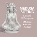 Tượng Medusa Đang Ngồi - Tác phẩm điêu khắc nghệ thuật - Thumbnail 1