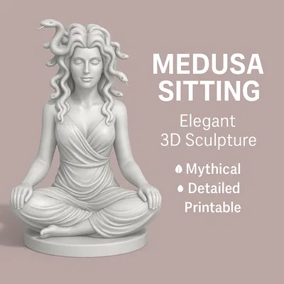 Tượng Medusa Đang Ngồi - Tác phẩm điêu khắc nghệ thuật