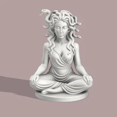 Tượng Medusa Đang Ngồi - Tác phẩm điêu khắc nghệ thuật