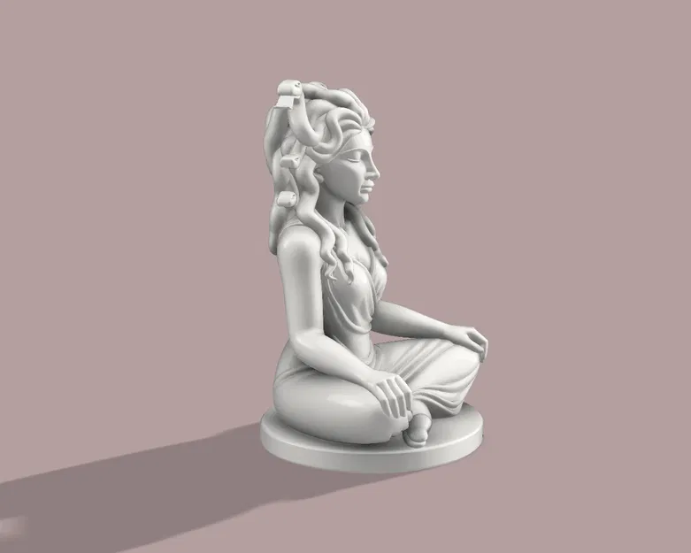 Tượng Medusa Đang Ngồi - Tác phẩm điêu khắc nghệ thuật - Image 3