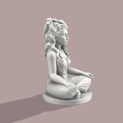 Tượng Medusa Đang Ngồi - Tác phẩm điêu khắc nghệ thuật