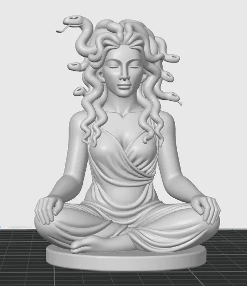 Tượng Medusa Đang Ngồi - Tác phẩm điêu khắc nghệ thuật - Image 6